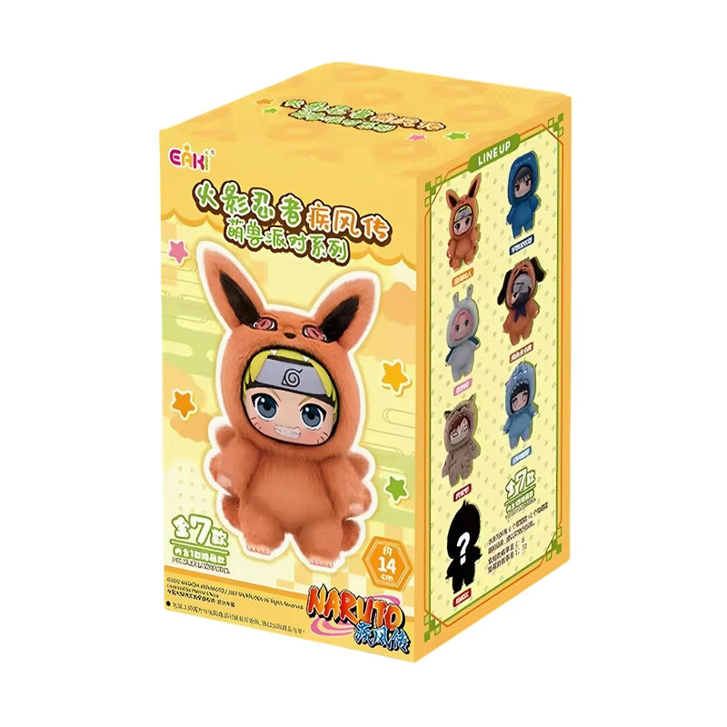 Original Eaki Naruto Blind Box in Stock Naruto Shippuden Party Doll Blind Box Toys Cute Pendant Toys Kid Birthday Gifts