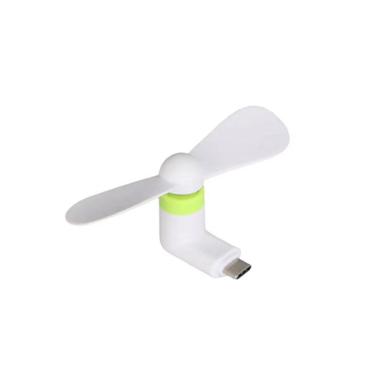 Creative Mini Portable Micro USB Fan 5V 1W Mobile Phone USB Gadget Fans Tester for Type C Cooling Hand Fan Mobile Phone Cooler