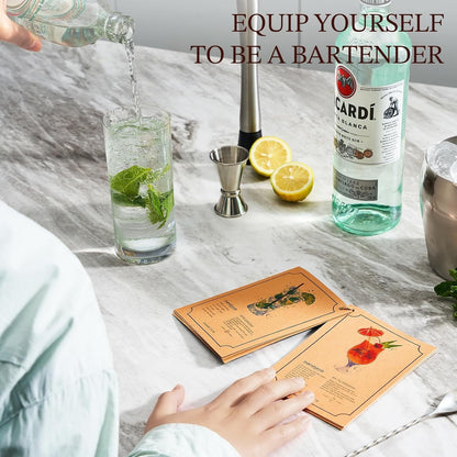 KITESSENSU Cocktail Shaker Set Bartender Kit