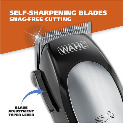 Wahl Lithium Ion Pet Hair Trimming Kit Pro Quality Clipper for Dogs and Cats