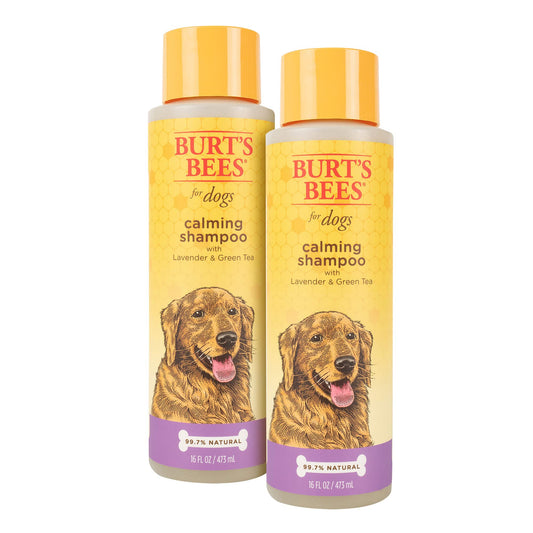 Burts Bees for Dogs Natural Calming Dog Shampoo Soothes, Calms Revitalizes Dog Shampoos Made with Lavender Green Tea Cruelty F